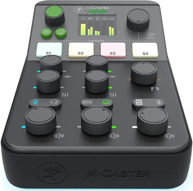 Alt view image 6 of 7 - Mackie MCaster Studio Portable Streaming Mixer (Black)