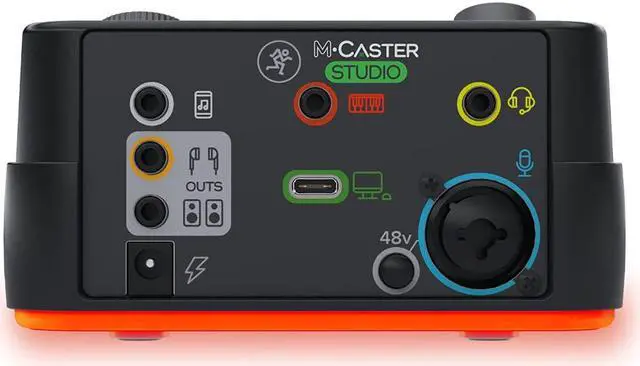 Alt view image 7 of 7 - Mackie MCaster Studio Portable Streaming Mixer (Black)
