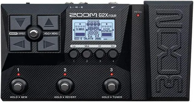 Main image of Zoom G2X Four Multi-Effect Guitar Pedal