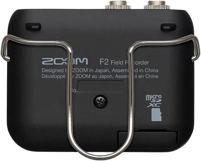 Alt view image 4 of 7 - Zoom F2 Ultracompact Portable Field Recorder (Lavalier Microphone) Bundle with 32GB Memory Card & Fuzzy Windbuster