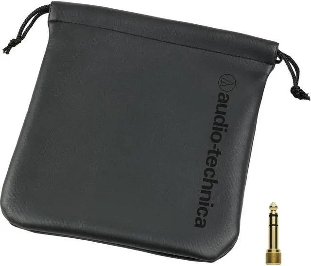 Alt view image 6 of 7 - Audio-Technica ATH-M40x Closed-Back Monitor Headphones Bundle with Auray Headphones Holder and Headphones Case