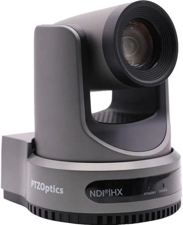 Main image of PTZOptics Move 4K SDI/HDMI/USB/IP PTZ Camera with 20x Optical Zoom (Gray)