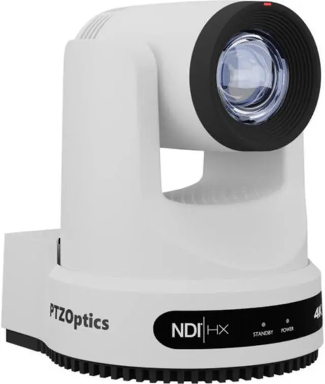 Main image of PTZOptics Move 4K SDI/HDMI/USB/IP PTZ Camera with 20x Optical Zoom (White)