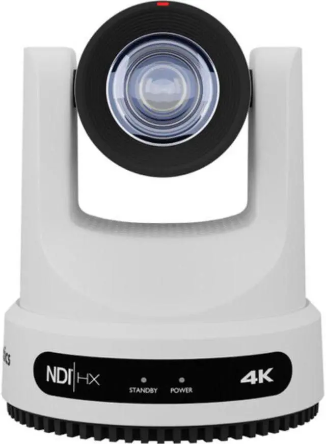 Alt view image 2 of 7 - PTZOptics Move 4K SDI/HDMI/USB/IP PTZ Camera with 20x Optical Zoom (White)