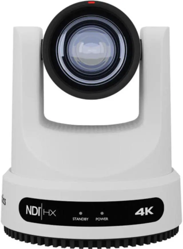 Alt view image 2 of 7 - PTZOptics Move 4K SDI/HDMI/USB/IP PTZ Camera with 12x Optical Zoom (White)