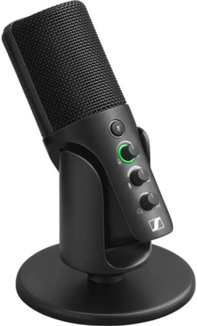 Alt view image 3 of 7 - Sennheiser 700065 Profile USB Condenser Microphone with Desktop Stand