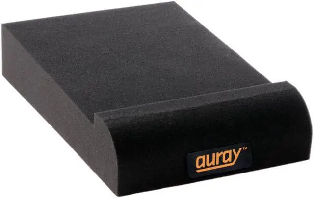 Alt view image 6 of 7 - KRK GoAux 4 Portable Near-Field 2-Way Studio Monitor (Pair) Bundle with Auray IP-S Isolation Pad (Pair) and Mini to Mini Stereo Cable