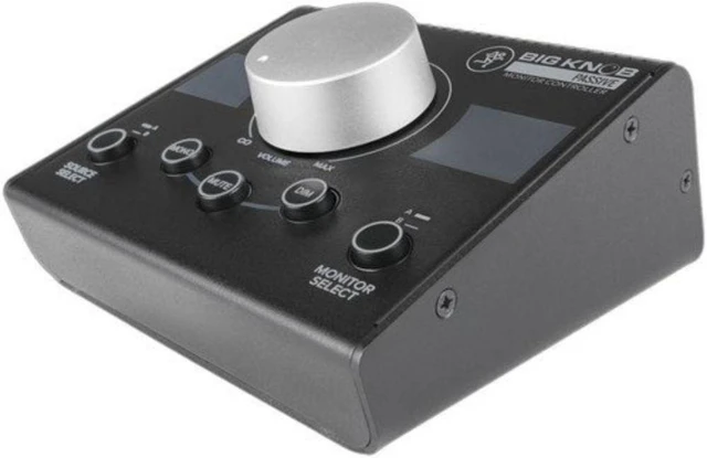 Alt view image 5 of 6 - Mackie Big Knob Passive Studio Monitor Controller with 1/4" Male Phone to 1/4" Male Phone TRS Cable -5