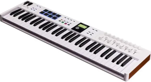 Main image of Arturia KeyLab Essential mk3 61-Key Universal MIDI Controller and Software (White)