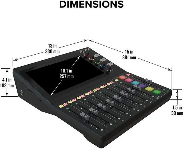 Alt view image 6 of 7 - Mackie DLZ Creator Adaptive Digital Mixer with Mix Agent Technology