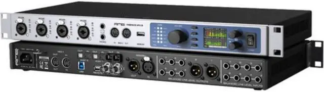 Alt view image 3 of 4 - RME Fireface UFX III 188-Channel Audio Interface with USB 3.0