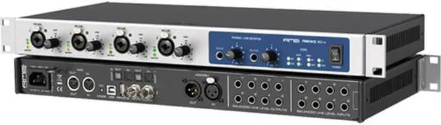 Alt view image 3 of 6 - RME Fireface 802 FS USB 2.0 Audio Interface Bundle with Sony MDR-7506 Headphones and XLR- XLR Cable