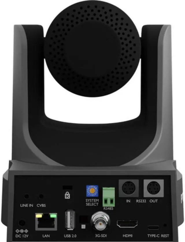 Alt view image 2 of 4 - PTZOptics Move SE SDI/HDMI/USB/IP PTZ Camera with 12x Optical Zoom (Gray)