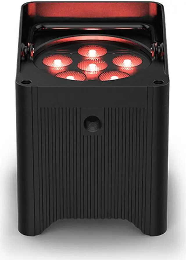 Alt view image 3 of 7 - CHAUVET DJ Freedom Par T6 Battery-Powered RGB LED PAR with Wireless DMX (x6 pcs) Bundle with SKB iSeries 3i-201510PAR Chauvet Freedom PAR Case and Anti-Static Screen Cleaning Wipes (5-Pack)