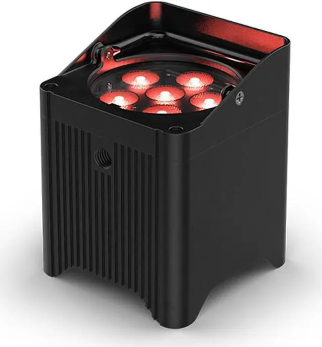 Alt view image 4 of 7 - CHAUVET DJ Freedom Par T6 Battery-Powered RGB LED PAR with Wireless DMX (x6 pcs) Bundle with SKB iSeries 3i-201510PAR Chauvet Freedom PAR Case and Anti-Static Screen Cleaning Wipes (5-Pack)