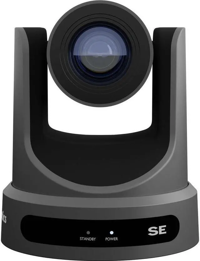 Alt view image 2 of 7 - PTZOptics Move SE SDI/HDMI/USB/IP PTZ Camera with 30x Optical Zoom (Gray) Bundle with HuddleCamHD Black HCM-1 Small Universal Wall Mount Bracket and Anti-Static Screen Cleaning Wipes