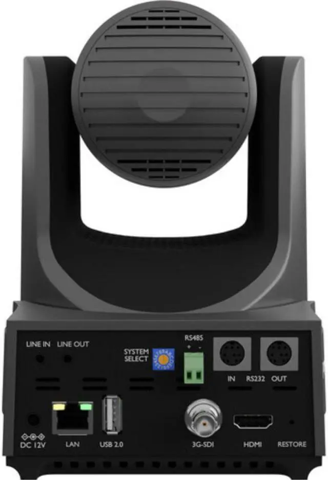 Alt view image 2 of 4 - PTZOptics Link 4K SDI/HDMI/USB/IP PTZ Camera with 20x Optical Zoom (Gray)