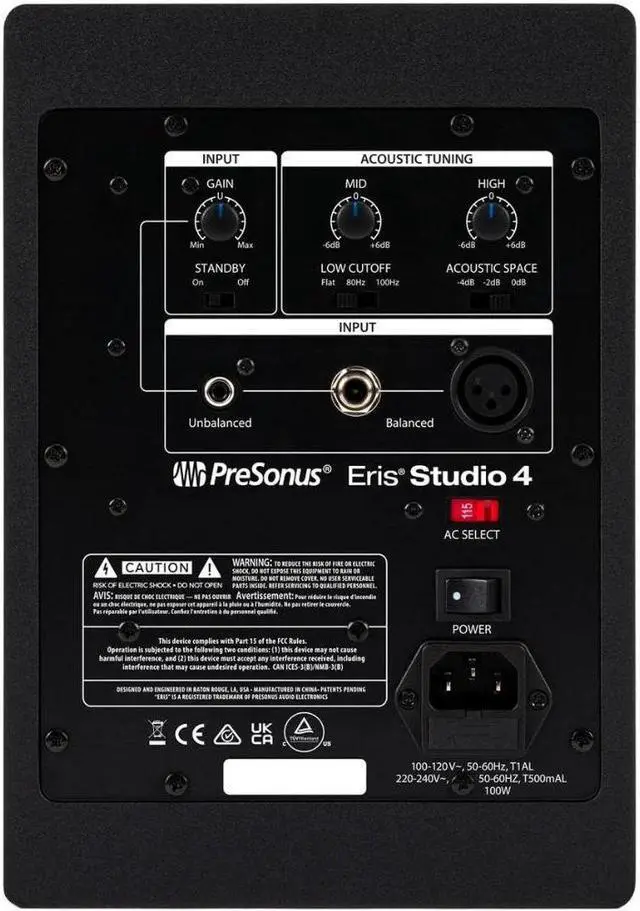 Alt view image 3 of 9 - Presonus ERIS STUDIO 4