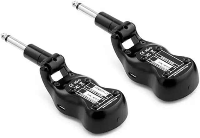 Alt view image 6 of 7 - Gemini GMU-G100 Wireless UHF Guitar System (512 to 541.7 MHz) bundle with Assorted VPP-6 Guitar Picks, 6 Pack, Medium