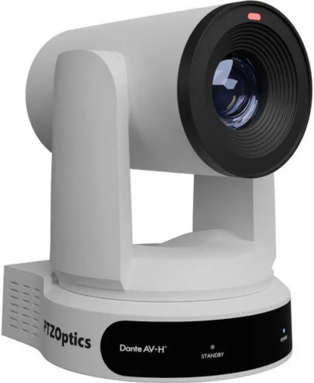 Alt view image 7 of 7 - PTZOptics Link 4K SDI/HDMI/USB/IP PTZ Camera with 30x Optical Zoom (White)