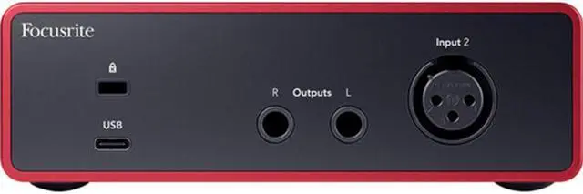 Alt view image 3 of 7 - Focusrite Scarlett Solo USB-C Audio Interface (4th Generation) with Clamp On Headphone Holder, Tripod Mic Stand + Boom, Kellopy Pop Filter & XLR Cable Bundle