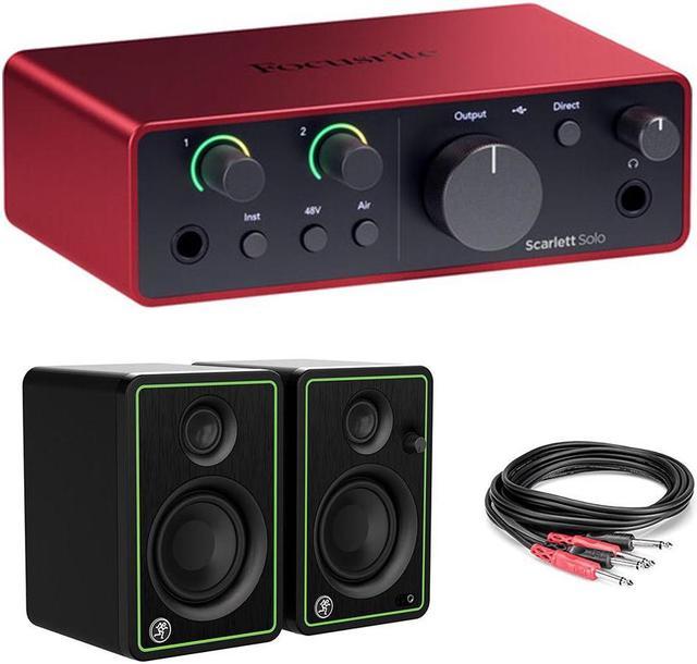 Focusrite Scarlett Solo (2nd Gen) USB Audio Interface with Pro Tools | First