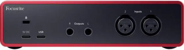 Alt view image 5 of 7 - Focusrite Scarlett 2i2 USB-C Audio Interface (4th Generation) for Recording, Songwriting, Streaming and Podcasting