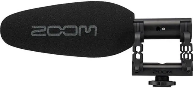 Alt view image 4 of 7 - Zoom ZSG-1 On-Camera Shotgun Microphone Bundle with Vello V-Rig 4.1" Triple Shoe Bracket and Anti-Static Screen Cleaning Wipes (5-Pack)
