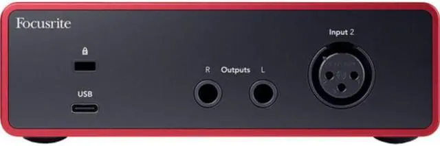 Alt view image 5 of 7 - Focusrite Scarlett Solo Studio USB-C Audio Interface with Microphone and Headphones (4th Generation)