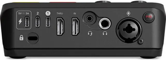 Alt view image 3 of 7 - RODE X Streamer X Audio Interface and Video Streaming Console Bundle with Rode NTH-100 Professional Closed-Back Over-Ear Headphones (Black)