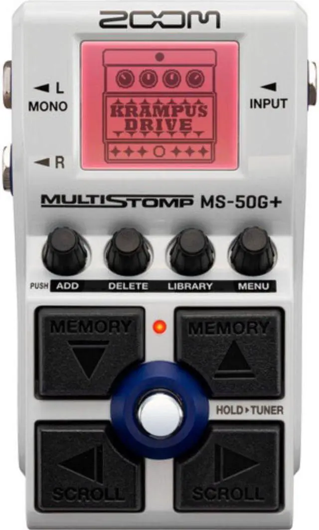 Alt view image 2 of 7 - Zoom MS-50G+ MultiStomp Multi-FX Guitar Pedal