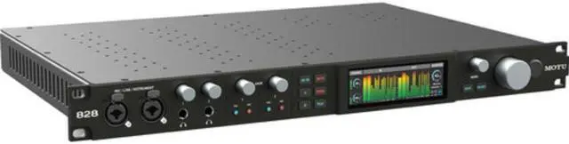 Main image of MOTU 828 28x32 USB3 audio interface for Mac, Windows and iOS with mixing and effects