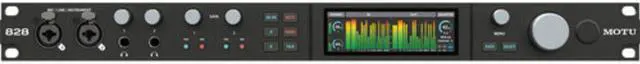Alt view image 3 of 7 - MOTU 828 28x32 USB3 audio interface for Mac, Windows and iOS with mixing and effects