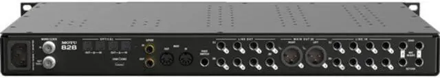 Alt view image 6 of 7 - MOTU 828 28x32 USB3 audio interface for Mac, Windows and iOS with mixing and effects