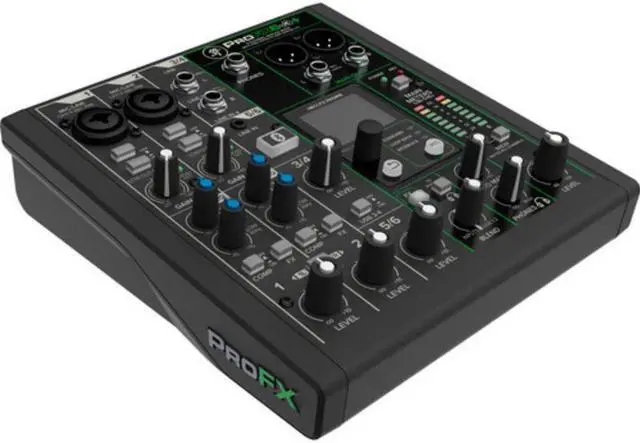 Main image of Mackie ProFX6v3+ 6-Channel Analog Mixer with Built-In FX, USB Recording, and Bluetooth