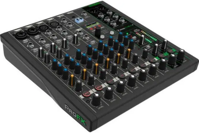 Main image of Mackie ProFX10v3+ 10-Channel Analog Mixer with Built-In FX, USB Recording, and Bluetooth