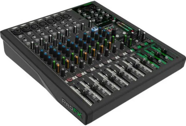Main image of Mackie ProFX12v3+ 12-Channel Analog Mixer with Built-In FX, USB Recording, and Bluetooth
