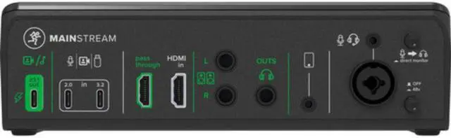 Alt view image 5 of 13 - Mackie MainStream Live Streaming and Video Capture Interface