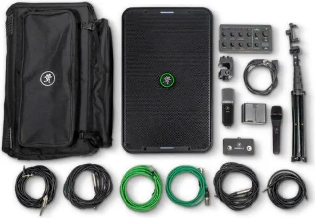 Alt view image 6 of 13 - Mackie ShowBox All-in-One Battery-Powered 400W 8" Live Performance Rig with Breakaway Mix Control