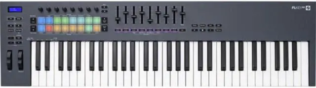 Alt view image 3 of 7 - Novation FLkey 61 USB MIDI Keyboard Controller for FL Studio (61-Key)