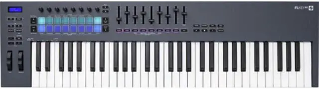 Alt view image 4 of 7 - Novation FLkey 61 USB MIDI Keyboard Controller for FL Studio (61-Key)