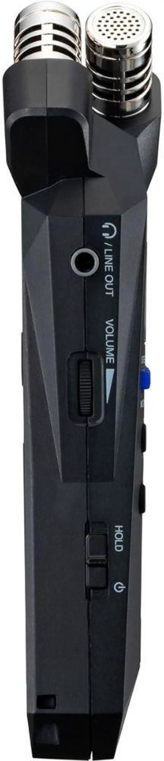 Alt view image 4 of 7 - Zoom H1essential 2-Track 32-Bit Float Portable Audio Recorder Bundle with SanDisk 32GB Memory Card with SD Adapter, Varta High Energy AAA 4 Pack and Magnus SnapPod Compact Tabletop Tripod