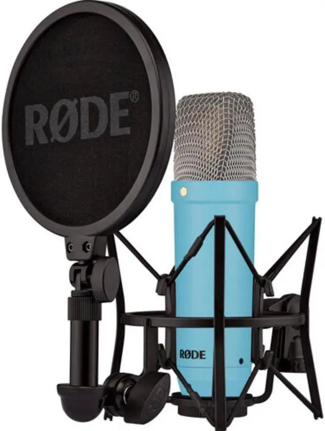 Main image of RODE NT1 Signature Series Large-Diaphragm Condenser Microphone (Blue)