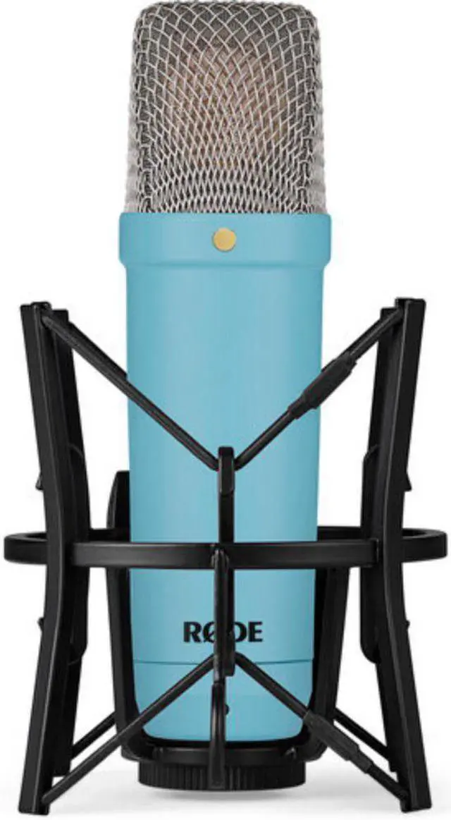 Alt view image 4 of 14 - RODE NT1 Signature Series Large-Diaphragm Condenser Microphone (Blue)