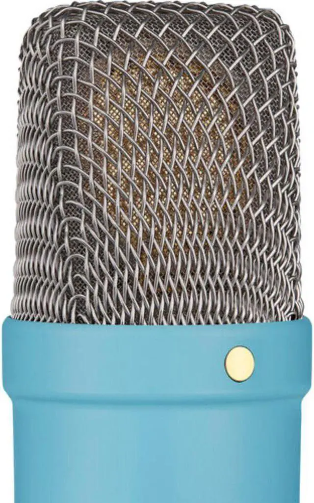 Alt view image 7 of 14 - RODE NT1 Signature Series Large-Diaphragm Condenser Microphone (Blue)