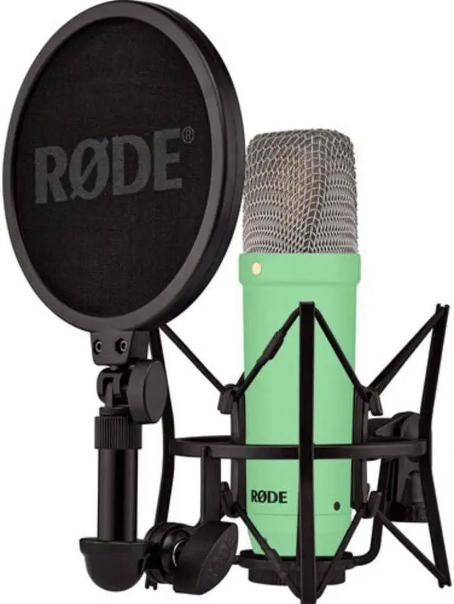 Main image of RODE NT1 Signature Series Large-Diaphragm Condenser Microphone (Green)