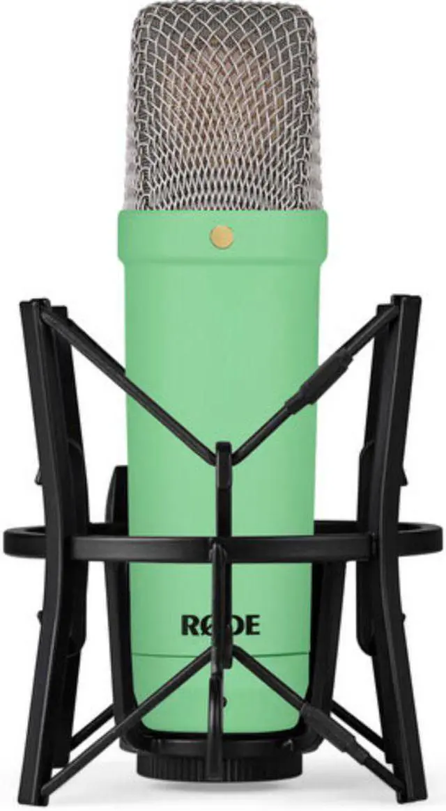Alt view image 4 of 14 - RODE NT1 Signature Series Large-Diaphragm Condenser Microphone (Green)