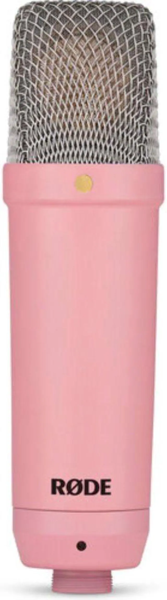Alt view image 5 of 7 - RODE NT1 Signature Series Large-Diaphragm Condenser Microphone (Pink)