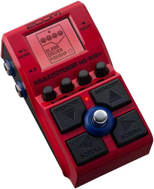 Alt view image 2 of 6 - Zoom MS-60B+ MultiStomp For Bass