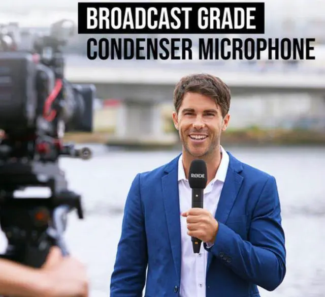 Alt view image 4 of 14 - RODE Interview PRO Wireless Handheld Condenser Microphone